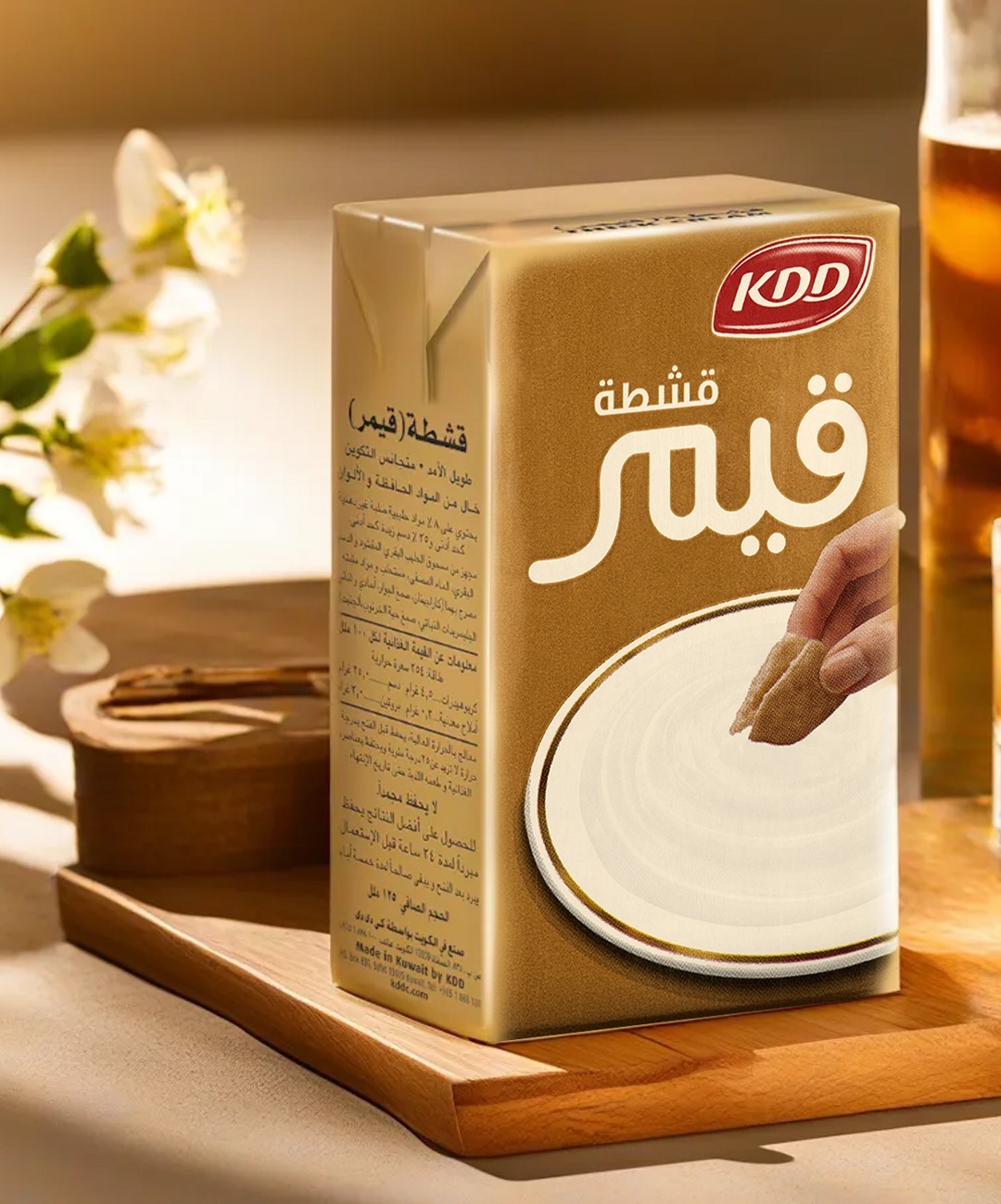 صورة  قشطة قيمر كي دي دي (4 حبة ×125 مل)